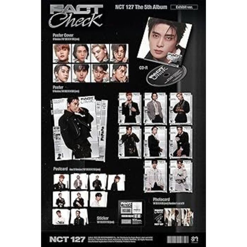 NCT 127 - The 5th Album 'Fact Check' Chandelier Ver.